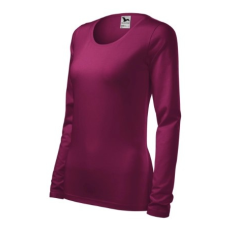 Malfini ADL139 SLIM Hosszú ujjú női póló (rododendron, XS) Malfini