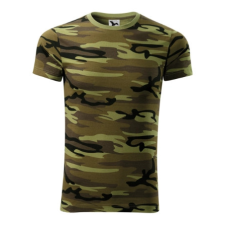 Malfini ADL144 CAMOUFLAGE Terepszínű póló (terepszín zöld, L) Malfini munkaruha