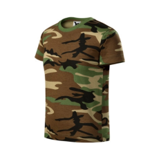 Malfini ADL149 CAMOUFLAGE Terepszínű gyerek póló (terepszín barna, 122 cm/6 éves) Malfini