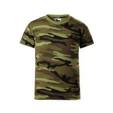 Malfini ADL149 CAMOUFLAGE Terepszínű gyerek póló (terepszín zöld, 122 cm/6 éves) Malfini