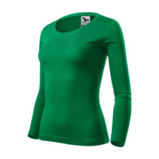 Malfini ADL169 FIT-T Hosszú ujjú női póló (fűzöld, XL) Malfini munkaruha