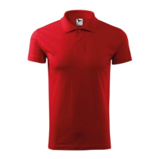 Malfini ADL202 SINGLE J. Galléros férfi póló (piros, 3XL) Malfini