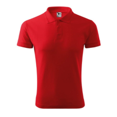 Malfini ADL203 PIQUE Galléros férfi póló (piros, XL) Malfini