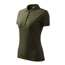 Malfini ADL210 PIQUE Galléros női póló (military, XS) Malfini munkaruha