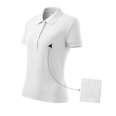 Malfini ADL213 COTTON Galléros női póló (fehér, XL) Malfini