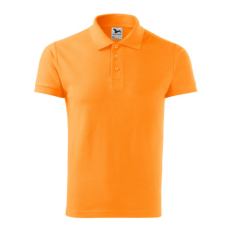 Malfini ADL215 COTTON HEAVY Galléros férfi póló (mandarinsárga, M) Malfini