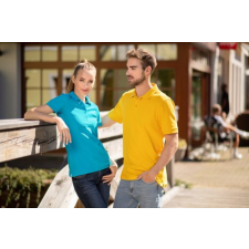 Malfini ADL215 COTTON HEAVY Galléros férfi póló (sárga, 3XL) Malfini munkaruha