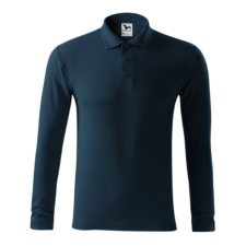 Malfini ADL221 PIQUE Galléros hosszú ujjú férfi póló (tengerkék, 3XL) Malfini munkaruha