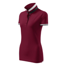 Malfini ADL257 COLLAR UP Galléros női póló (bordó, XL) Malfini