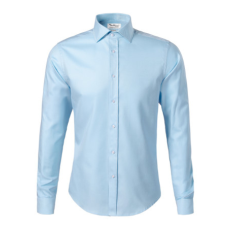 Malfini ADL264 Journey Hosszú ujjú férfi ing (slant blue, XL) Malfini