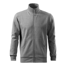 Malfini ADL407 ADVENTURE Cipzáros férfi pulóver (sötétszürke, 3XL) Malfini munkaruha