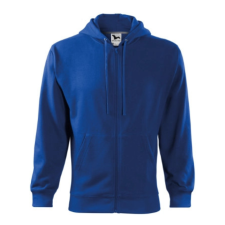 Malfini ADL410 TRENDY ZIPPER Cipzáros férfi pulóver (királykék, M) Malfini munkaruha