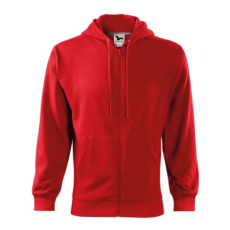 Malfini ADL410 TRENDY ZIPPER Cipzáros férfi pulóver (piros, XL) Malfini