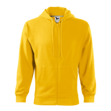 Malfini ADL410 TRENDY ZIPPER Cipzáros férfi pulóver (sárga, L) Malfini munkaruha