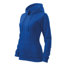Malfini ADL411 TRENDY ZIPPER Cipzáros női pulóver (királykék, M) Malfini női pulóver, kardigán
