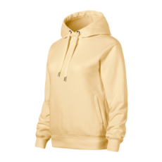 Malfini ADL421 MOON Kapucnis női pulóver (bourbon vanília, XS) Malfini
