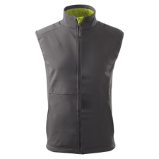 Malfini ADL517 VISION Férfi softshell mellény (acélszürke, XL) Malfini munkaruha