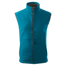 Malfini ADL517 VISION Férfi softshell mellény (sötét türkiz, XL) Malfini munkaruha