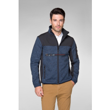 Malfini ADL550 CASUAL Softshell dzseki (melange kék, XL) Malfini munkaruha