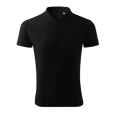 Malfini ADLF03 PIQUE FREE Galléros Férfi póló (fekete, XL) Malfini
