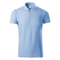 Malfini ADLP21 JOY Galléros férfi póló (égszínkék, XL) Malfini