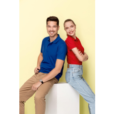Malfini ADLP21 JOY Galléros férfi póló (királykék, XXL) Malfini