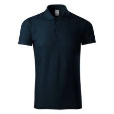 Malfini ADLP21 JOY Galléros férfi póló (tengerkék, 3XL) Malfini munkaruha