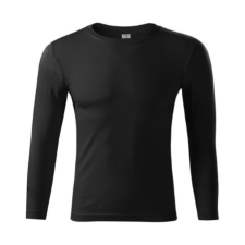 Malfini ADLP75 PROGRESS LS Hosszú ujjú póló (fekete, XL) Malfini munkaruha