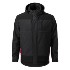 Malfini ADLW55 VERTEX Téli softshell kabát (ébenszürke, M)
