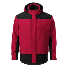 Malfini ADLW55 VERTEX Téli softshell kabát (marlboro piros, XL) munkaruha