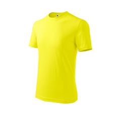 Malfini Basic póló gyerek citrom 134 cm/8 éves