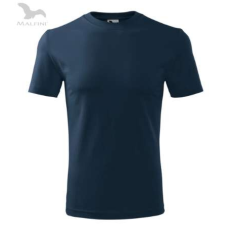  Malfini Classic New pamut póló unisex tengerészkék L