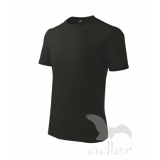 Malfini Classic póló gyerek fekete 122 cm/6 éves munkaruha