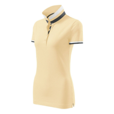 Malfini Collar Up galléros póló női bourbon vanilla 2XL