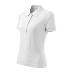Malfini Cotton Heavy galléros póló női fehér M
