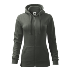 Malfini Felső női Trendy Zipper 411 sötét palakő S méret