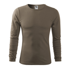 Malfini Fit-T LS póló férfi army M munkaruha