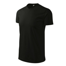 Malfini Heavy V-neck póló unisex fekete XL munkaruha