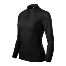 Malfini Női póló, Pique Polo LS 231, Malfini Black 2XL