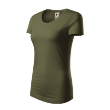 Malfini Origin (GOTS) póló női military 2XL munkaruha