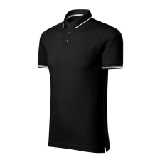 Malfini Perfection plain galléros póló férfi fekete 2XL munkaruha