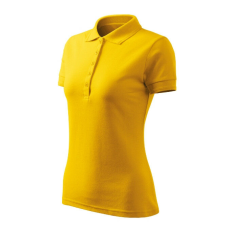 Malfini Pique Polo Free galléros póló női sárga S