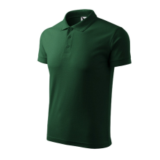 Malfini Pique Polo galléros póló férfi dark green M