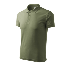 Malfini Pique Polo galléros póló férfi khaki XL munkaruha