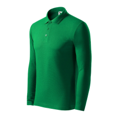 Malfini Pique Polo LS galléros póló férfi fűzöld 3XL