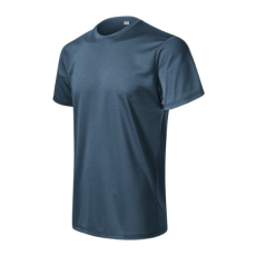 Malfini Póló férfi Chance (GRS) 810 sötétdenim melírozott 3XL méret