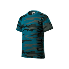 Malfini Póló gyerek Camouflage 149 camouflage petrol 158 cm/12 éves méret