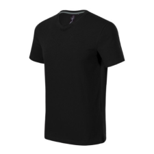 MALFINI Premium Action V-neck póló férfi fekete M munkaruha