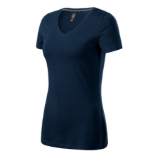 MALFINI Premium Action V-neck póló női tengerészkék 2XL munkaruha
