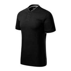 MALFINI Premium Diamond galléros póló férfi fekete 3XL